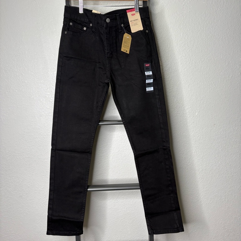 Levi’s 510™ Skinny Stretch Jeans Men’s 29x30 NWT Black Retail $69.50